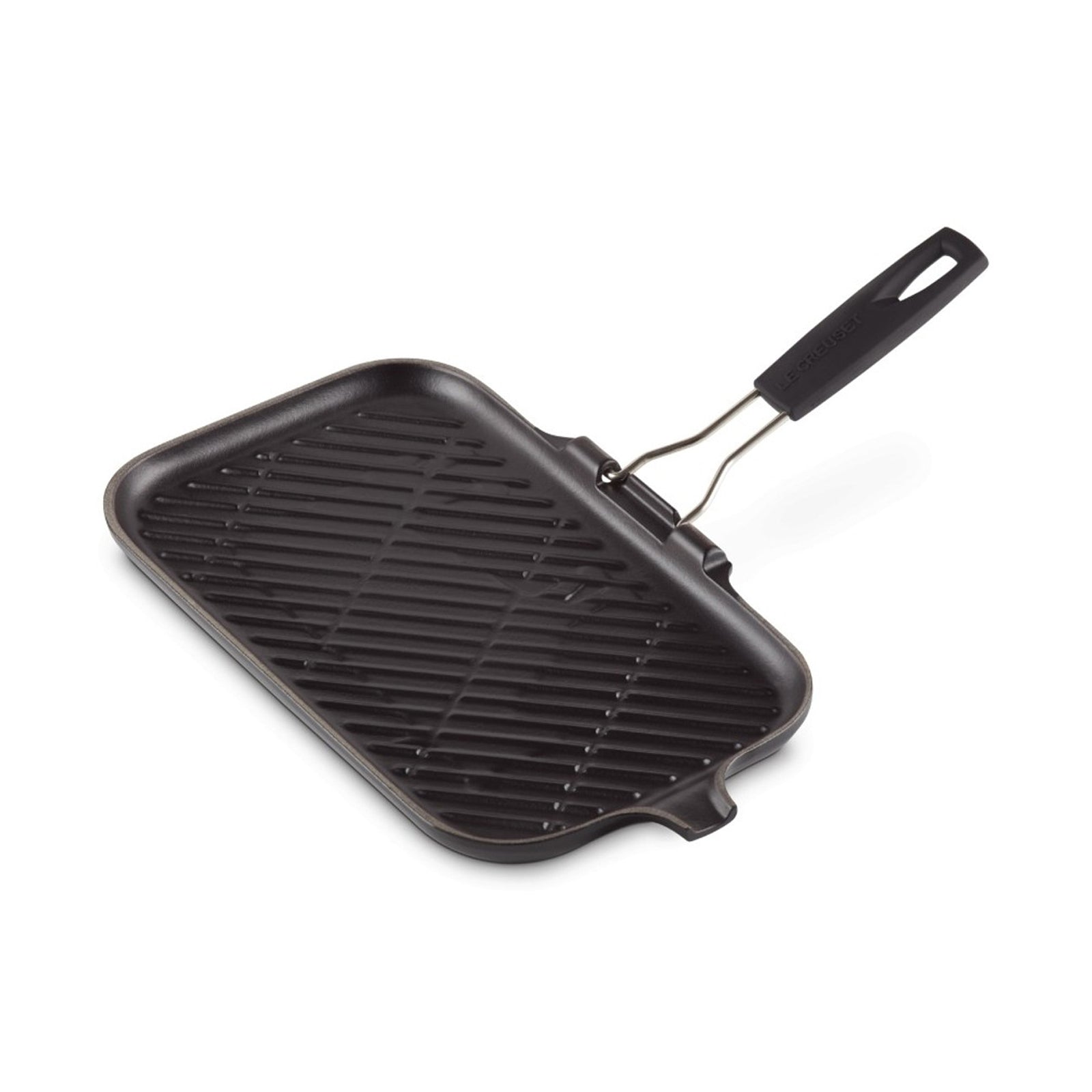 Rectangular grill 36x20cm Nero, Black LE CREUSET